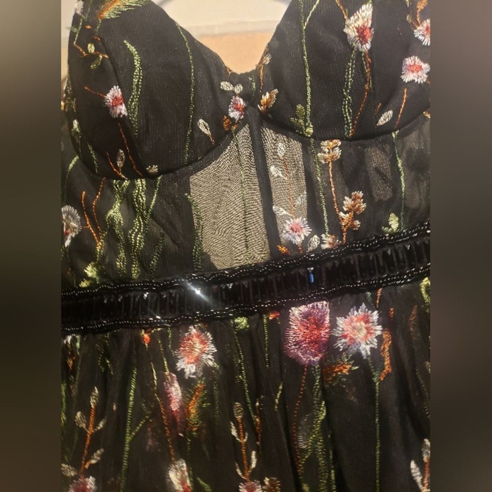 Boutique Brand Mac Duggal 12345 size 12 Mini Corset Dress